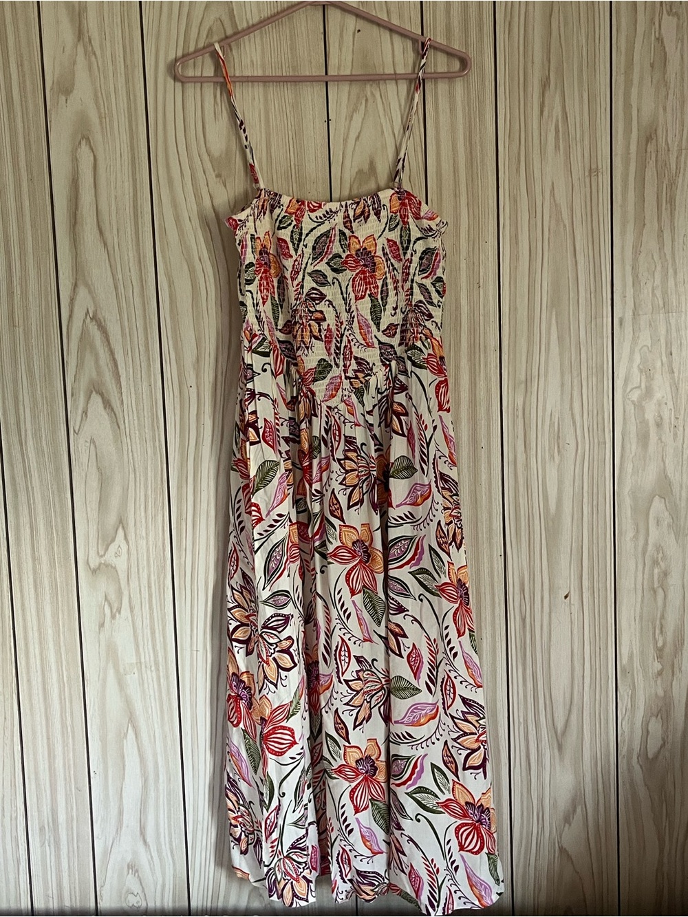 POP Floral Midi Dress